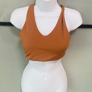 Women's Sleeveless Tan Top